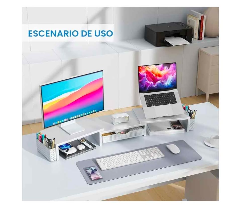 Adjustable Desktop Computer Stand