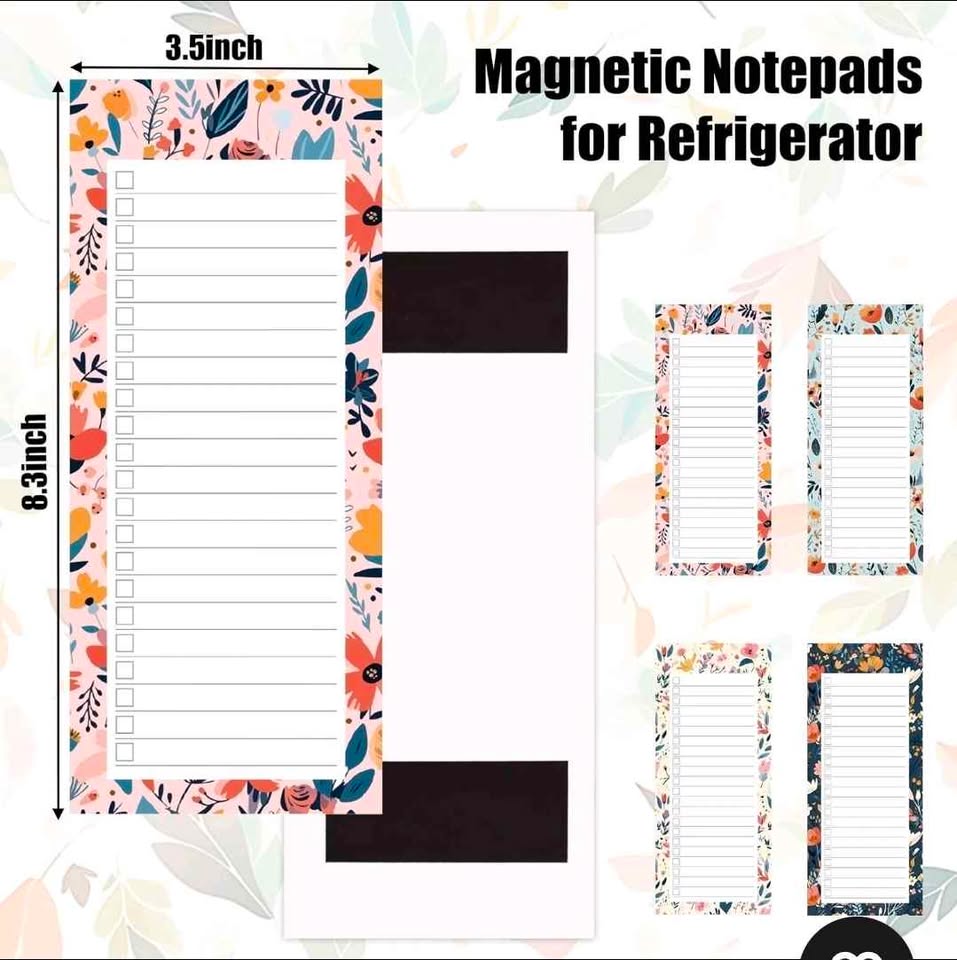 Magnetic Refrigerator Notepads